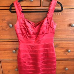 Ralph Lauren Red Fitted Dress Size 6P